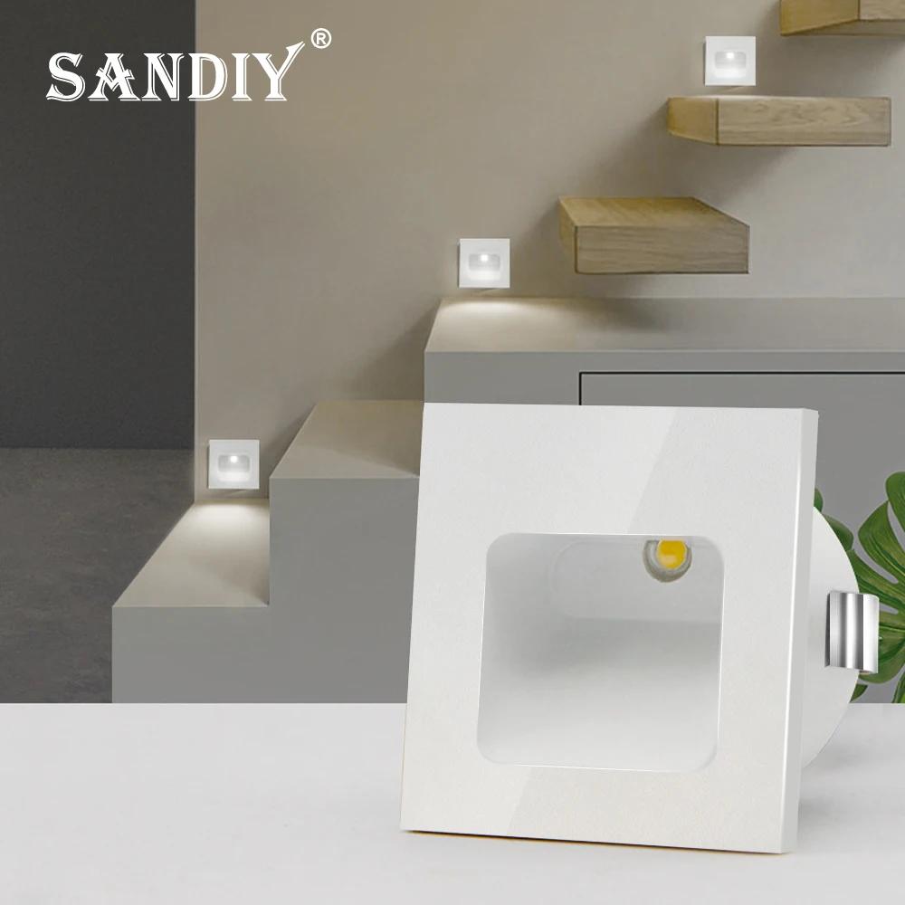 SANDIY         ٸ Ȧ Ա ĳ ħ   Ȩ  ⱸ 110V / 220V ǳ LED  ̴   1W ˷̴ ⱸ